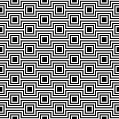 Fretwork seamless pattern design