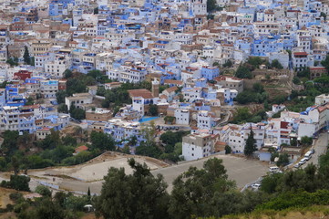 Obraz premium view of the city of marocco 
