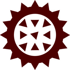 Corona-virus Pandemic Virus Cellular structure outline