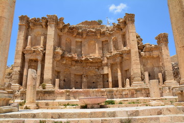 Obraz premium Site Archéologique Jerash Jordanie