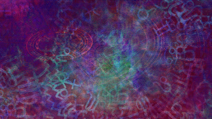 Astrology Horoscope Pattern Texture Background , Graphic Design