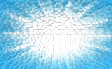 light Background With Sun Burst