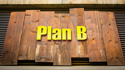 Street Sign to Plan B