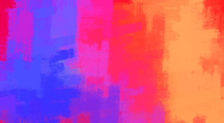Brushed Painted Abstract Background. Brush stroked painting. Artistic vibrant and colorful wallpaper.