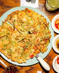 korean seafood pancake