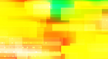 Geometric multicolored intersecting lines. Graphic illustration of digital technology. Abstract background.