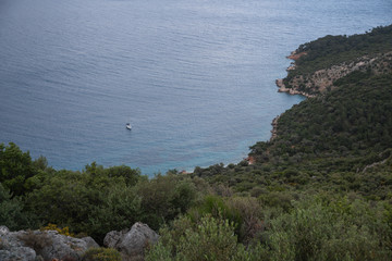 Romantic views of the Turkish coast