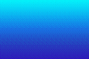 Pixel pattern background in blue, pink, purple color. Cyan 8 bit video game vector illustration. Abstract halftone texture . Retro arcade game