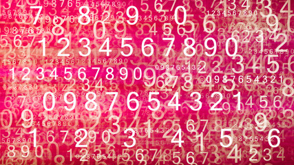 Numbering pattern texture background wallpaper