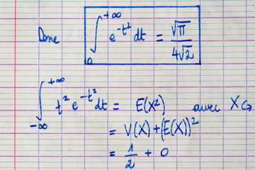 mathématiques complexes