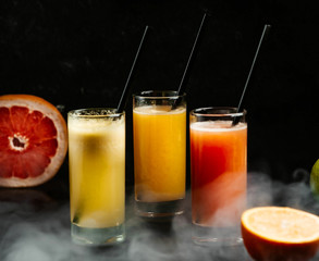citruse freshes on the table