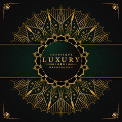 
Modern luxury ornamental mandala background with arabesque pattern arabic
 islamic east style.decorative mandala for print, poster,
 cover, brochure, flyer, banner