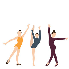 flat style girl gymnast, acrobatics, performance