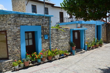 Fototapeta na wymiar Village Lefkara Chypre