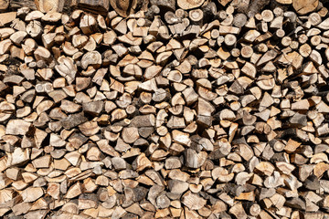 stack of firewood