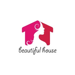Beautiful House Logo Vector and Minimalist
