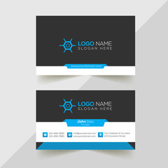 Fototapeta premium Modern Professional Business Card Template, Simple Business Card, Business Card Design Template, Corporate Business Card Design, Colorful Business Card Template, Creative Business Card