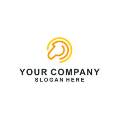 horse vector logo for company