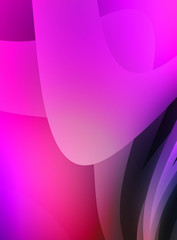 Abstract background with colorful gradient. Vibrant graphic wallpaper with stripes design. Fluid 2D illustration of modern movement.