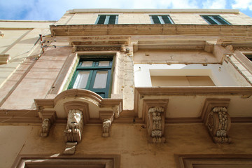 house (palace ?) in senglea (malta)