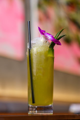 tiki drink asian craft cocktail