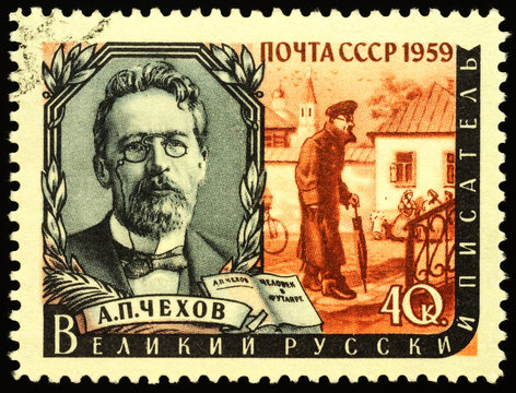 Famous Russian writer Anton Chekhov