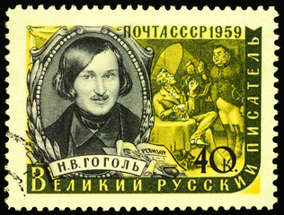 Famous Russian writer Nikolai Vasilievich Gogol