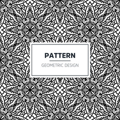 Fototapeta premium Seamless mandala islamic pattern. Vintage elements