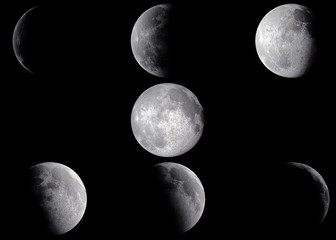 Moon phases © Studio-FI