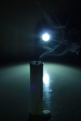 extinguished candle