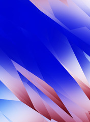 Abstract Background. Triangle 3d illustration polygonal art pattern style. Future graphic geometric design. Geometry texture futuristic decoration. Trendy and vibrant modern style template..