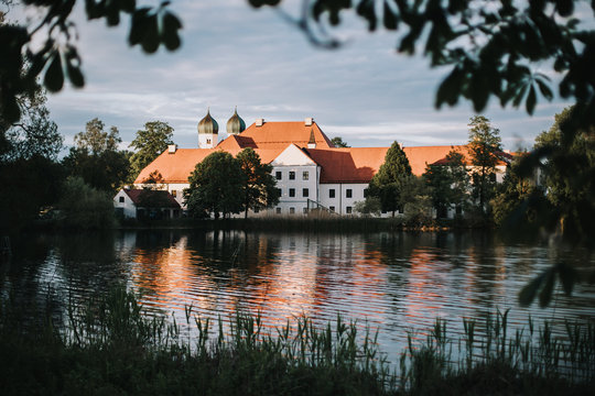 Seeon monastery at Chiemgau in Bavaria, Germany