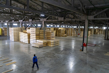 plywood boards on the furniture industry