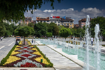 Sofia in Bulgaria during clear day