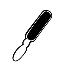 Pumice brush. Hand-drawn vector illustration isolated on white background.
Manicure, pedicure tools and products doodle flat vector illustration set