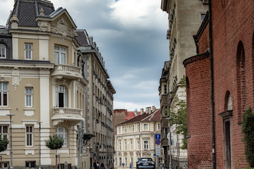 Obraz premium Sofia in Bulgaria during clear day