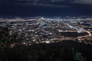 Fototapeta premium Sofia in Bulgaria during sundown 