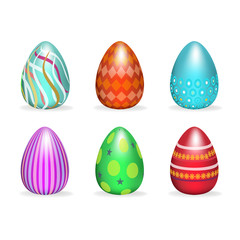 happy easter, typography, vector illustration.