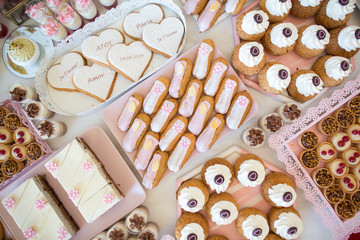 Delicious luxury candy bar for special events