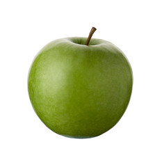 green apple isolated on white