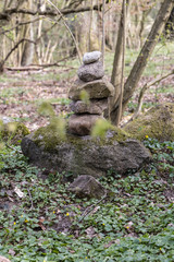 Wildlife Sanctuary Hahnheide - stones