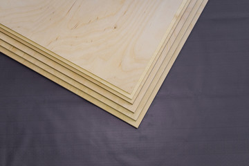 plywood boards on the furniture industry