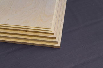 plywood boards on the furniture industry