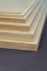 plywood boards on the furniture industry