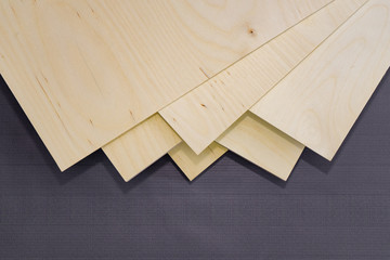 plywood boards on the furniture industry