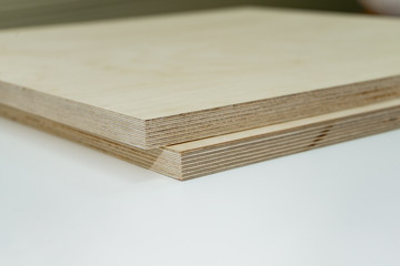 plywood boards on the furniture industry
