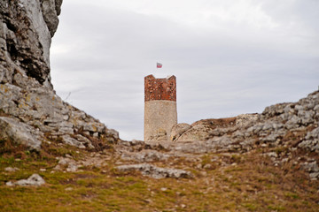Olsztyn Castle ruins rocks landscape