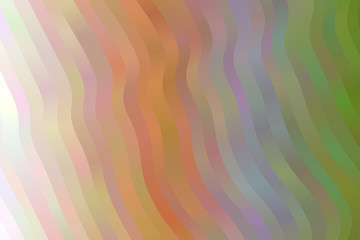 Brown, grey and green waves vector background.