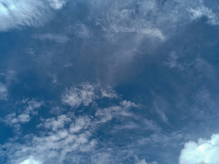 Fototapeta premium white clouds with blue sky