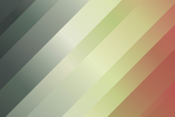 Obraz premium Green and red lines and stripes vector background.